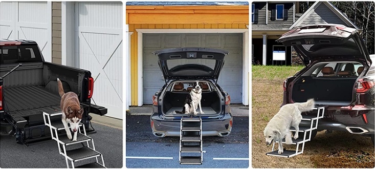 Dog stairs suitable for various car models